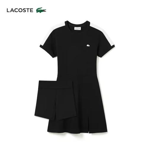 【海南专供价】Lacoste法国鳄鱼女装新款时尚修身连衣裙EF3873-98 商品图0
