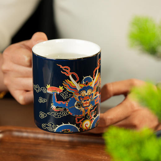 感温变色《龘龘杯》 中国景德镇御器研究院出品“当代督陶官”阳士琦监制 商品图5