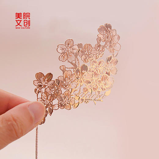 玫瑰樱花书签-中国美术学院文创&一艺之间.美育平台推荐 商品图3