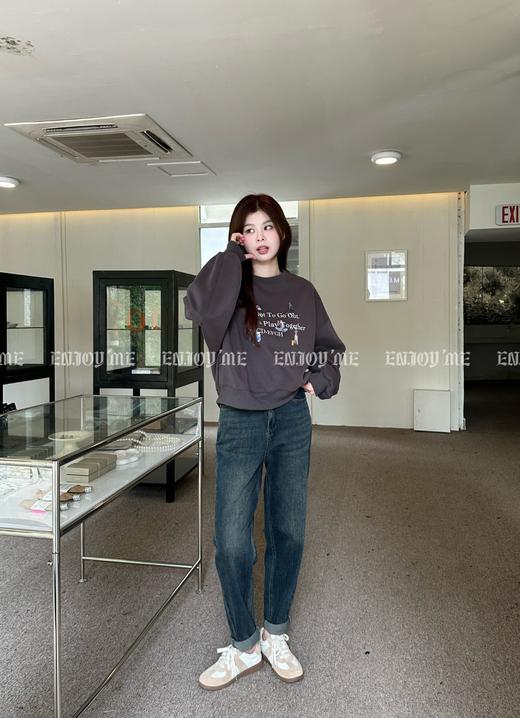 秋季实用主义-配腰包显瘦男友裤 154601837 商品图0