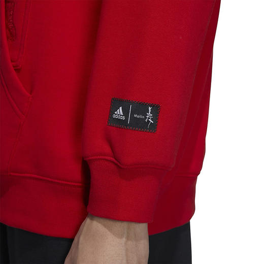 【自营】adidas/阿迪达斯  卫衣男春季新款运动连帽套头衫 HZ3036 商品图4