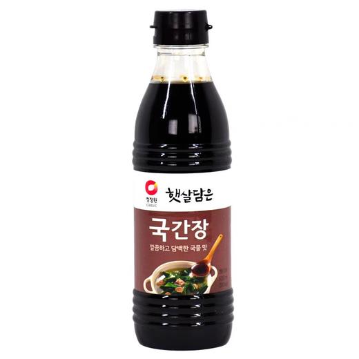 清净园自然发酵汤酱油500g청정원국간장 商品图3