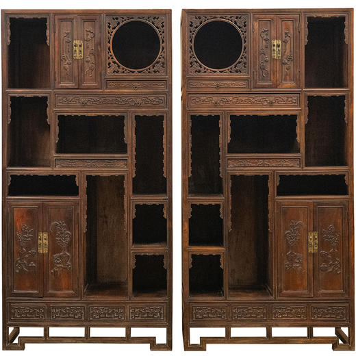 清 红木多宝阁（一对） 商品图5