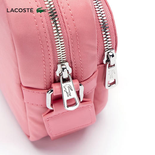 【海南专供价】Lacoste法国鳄鱼女包新款经典字母斜挎包包袋NU4350SG 商品图2