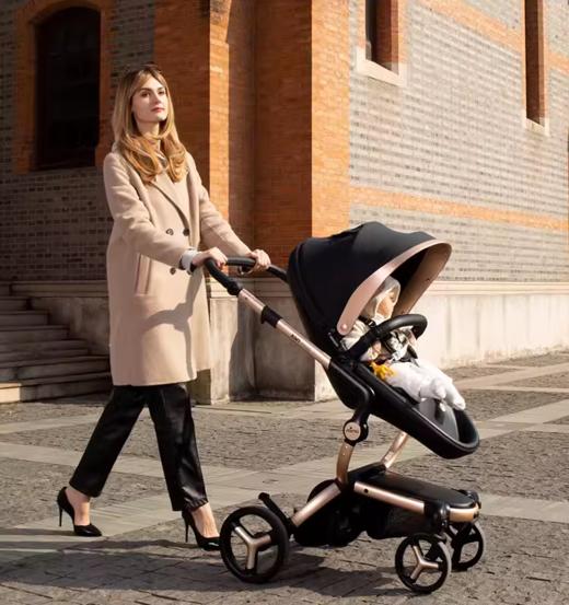 【龙年新品 黑金限定】mima xari max高景观豪华婴儿推车新年礼物 商品图0