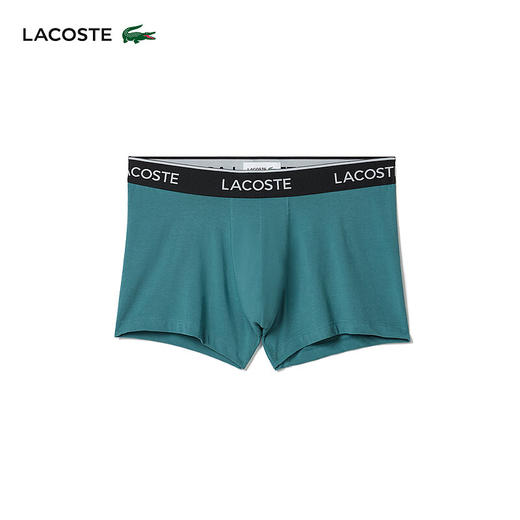 Lacoste法国鳄鱼男装新款透气舒适3条装平角内裤5H3389-10 商品图0