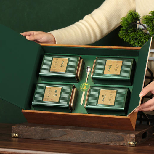 万事如意【毛尖•4罐·绿】35元一套 /一件16套 商品图1