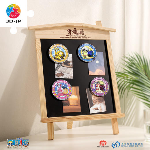 【折扣商品 不退不换】96片 磁铁拼图套装  D1402 ONE PIECE-电话虫 商品图3