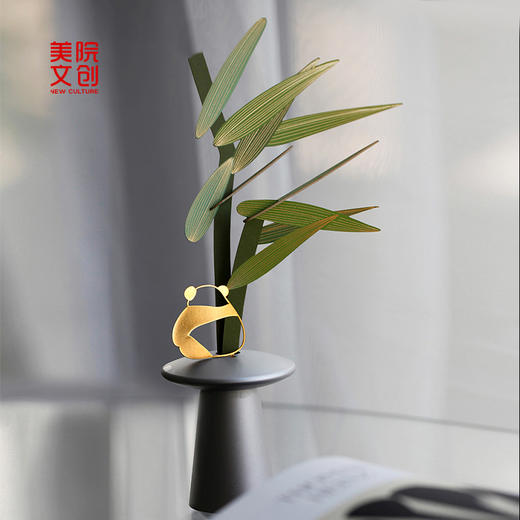 人间仙子摆件竹报平安-中国美术学院文创&一艺之间.美育平台推荐 商品图3