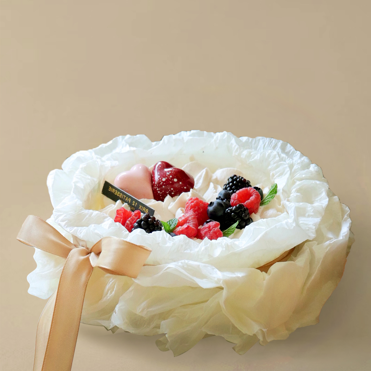 节日限定｜草莓马斯卡彭奶油巴斯克