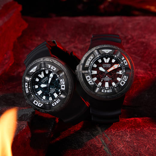 西铁城/CITIZEN哥斯拉光动能潜水男表BJ8056-01E 商品图12