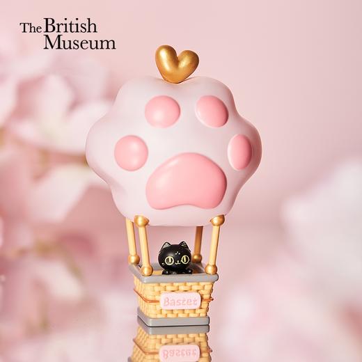 大英博物馆盖亚·安德森猫和她的朋友们系列 萌猫热气球氛围灯摆件 商品图0