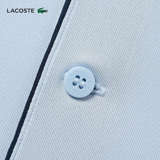 【海南专供价】Lacoste法国鳄鱼男士新款时尚百搭短袖POLO衫DH3982-98 商品图6