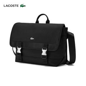 【海南专供价】Lacoste法国鳄鱼男士新款大容量斜挎包NH4591KO