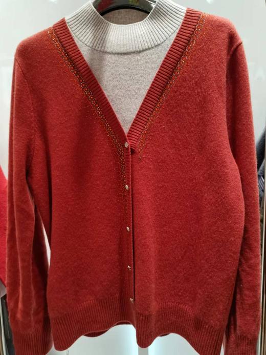 3楼盛世佳人毛衣桔色货号2023959 商品图0