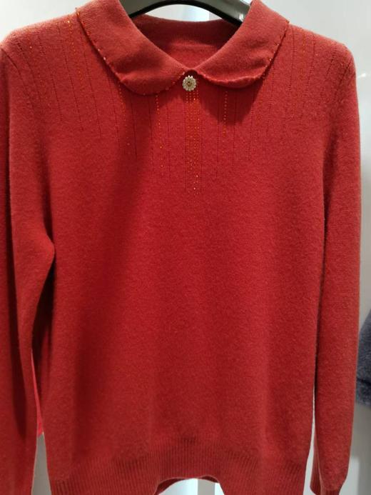 3楼盛世佳人毛衣桔色货号22766 商品图0