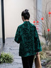 盛唐牡丹 |绿色漳绒八宝葫芦纹外套 商品缩略图4