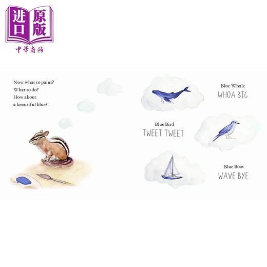 【中商原版】对孩子入门单词和颜色的教育 Wishy Washy First Words and Colors for Growing Minds英文原版 早教认知纸板书 商品图4