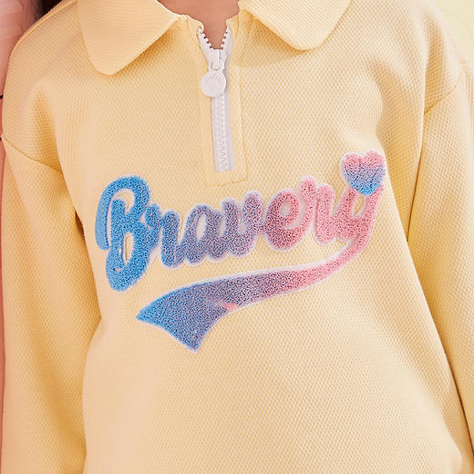 笛莎Deesha 童装女童套装2024春装新款长袖POLO领套装 商品图4