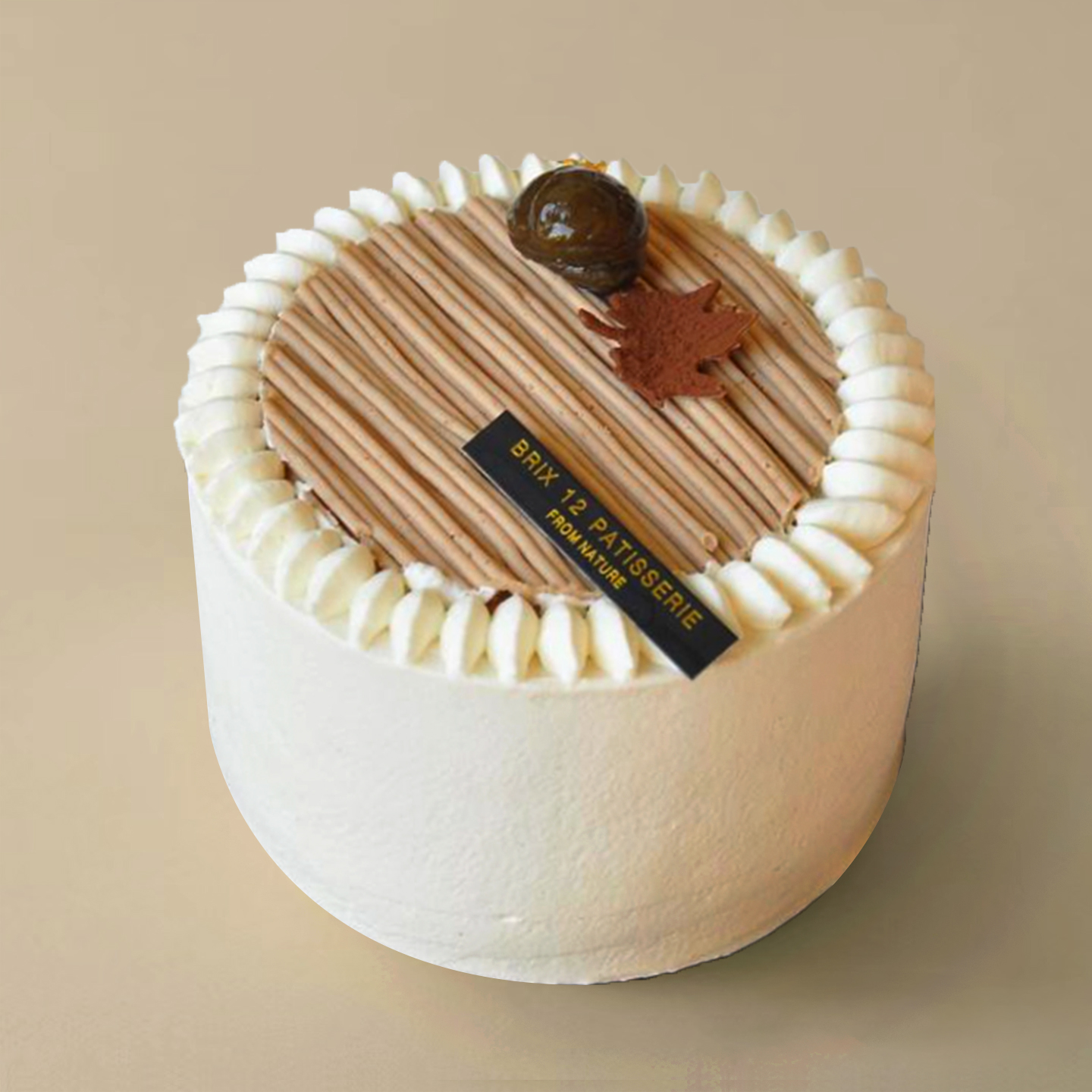 栗子奶油蛋糕 | 养生 五谷杂粮 单种夹心