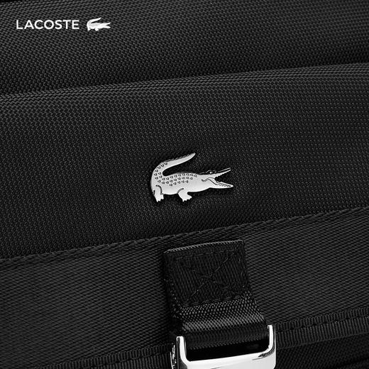 【海南专供价】Lacoste法国鳄鱼男士新款纯色百搭斜挎包NH4590KO 商品图3