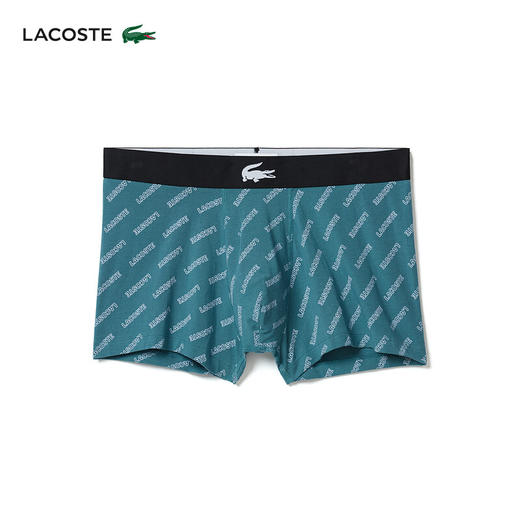Lacoste法国鳄鱼男装新款舒适3条装平角内裤5H1774-10 商品图3