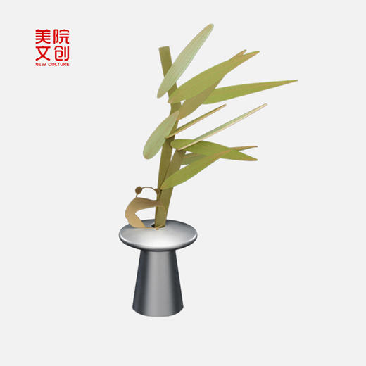 人间仙子摆件竹报平安-中国美术学院文创&一艺之间.美育平台推荐 商品图4