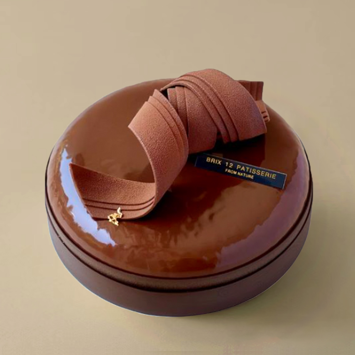 经典巧克力慕斯｜樱桃奶酱双层夹心