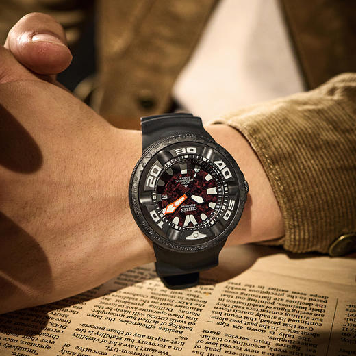 西铁城/CITIZEN哥斯拉光动能潜水男表BJ8059-03Z 商品图9