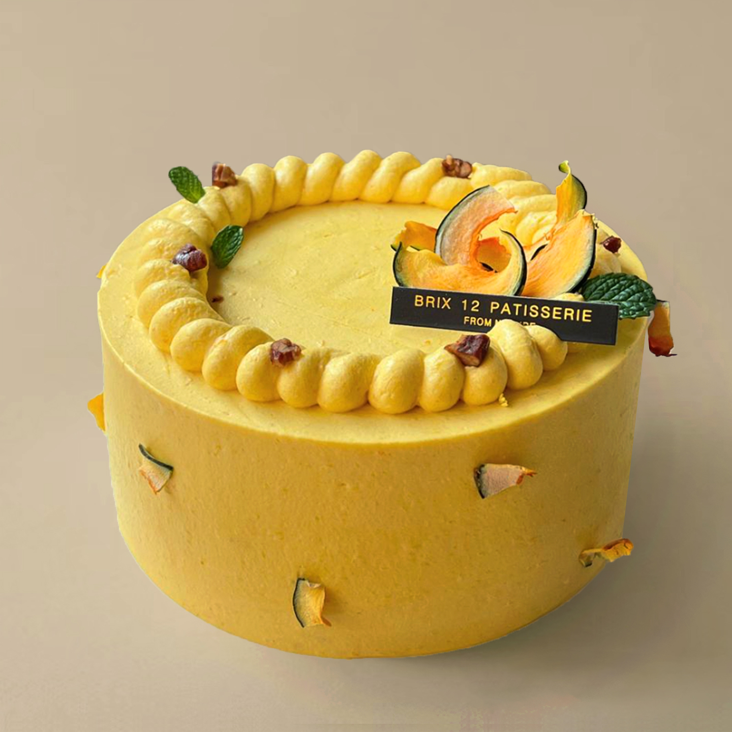 南瓜奶油蛋糕 | 养生 五谷杂粮 单种夹心