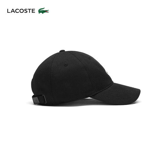 【海南专供价】Lacoste法国鳄鱼配件男女同款简约休闲百搭透气鸭舌帽RK0491-98 商品图1