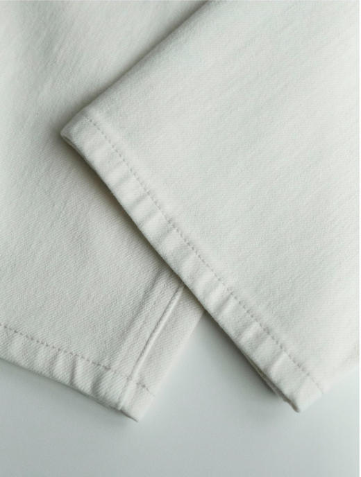 【白牛仔老爹裤】 臣禾 梨形身材BI备 休闲裤9241010513【金猪甄选】 商品图8