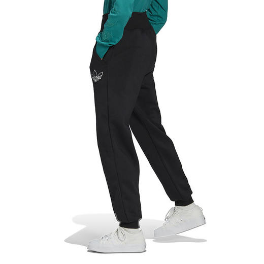 【自营】adidas/阿迪达斯  三叶草女子针织运动裤束脚休闲长裤 HM1552 商品图2
