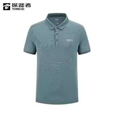 探路者男式POLO短袖T恤TAJJAM81527 商品图1