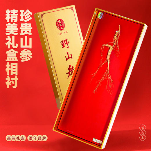 雷允上直营 | 长白山林下野山参整支2.5-3.5g/盒 15年整支野山参 高端滋补 商品图3