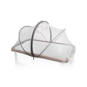 Tutti Bambini 圆顶蚊帐（适配CoZee婴儿床） |婴儿床蚊帐蒙古包全罩式 新生儿欧式蚊帐防蚊罩可折叠免安装蚊帐