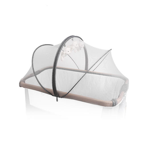 Tutti Bambini 圆顶蚊帐（适配CoZee婴儿床） |婴儿床蚊帐蒙古包全罩式 新生儿欧式蚊帐防蚊罩可折叠免安装蚊帐 商品图0