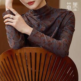 茧墨国风刺绣德绒上衣，优雅知性、舒适保暖【G】