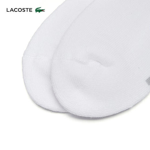 【海南专供价】Lacoste法国鳄鱼男女同款舒适亲肤透气低帮短筒袜子RA4184-98 商品图2