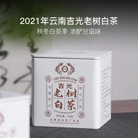 2021年云南无量山吉光老树白茶饼干薄片