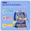 【护童】B座8F | 梦乐（MoonRock）小学生书包护脊减负安全荧光警示一二到三年级男女儿童减重双肩包 岛屿蓝色系SP101P-2210 商品缩略图1