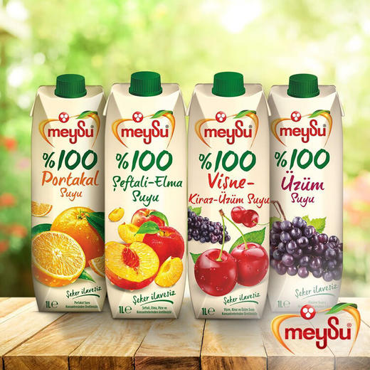 (土耳其原装进口) 梅苏Meysu 100%果汁饮料1L 商品图1