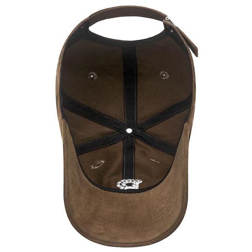 韩版大头围立体棉线刺绣R字母棒球帽女抖音代发百搭磨毛鸭舌帽子 商品图3