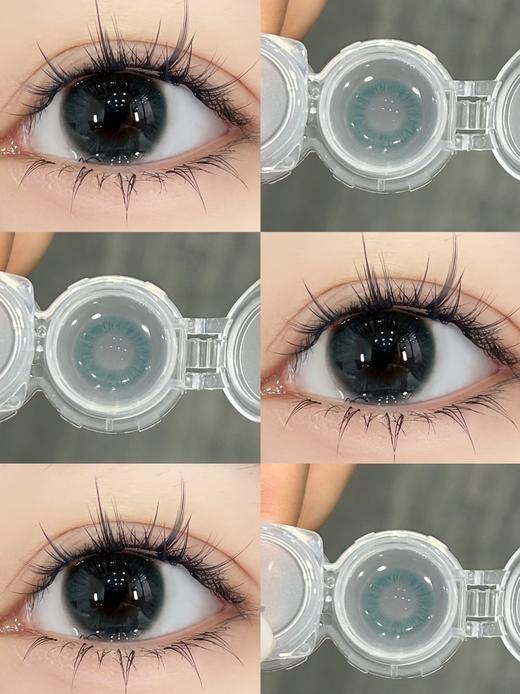 Jellydoll 绿不绿 日抛 十片 14.2mm 参考着色 13.33mm 基弧 8.6 含水 40% 新锐国货 商品图1