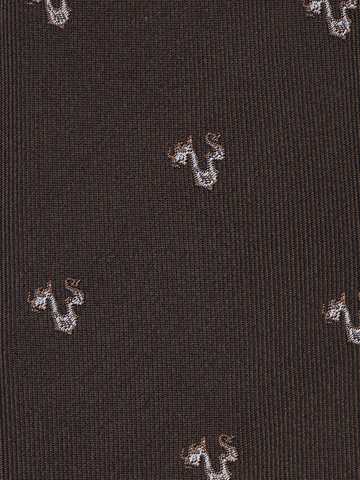 callisto咖色真丝梭织领带 STCTE016C 商品图3