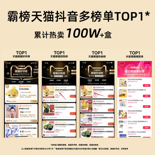 【福利兑换】梵西贵妇眼膜8盒+三等奖升级眼膜  到手共9盒（每个ID限购1单  抢完即止） 商品图3