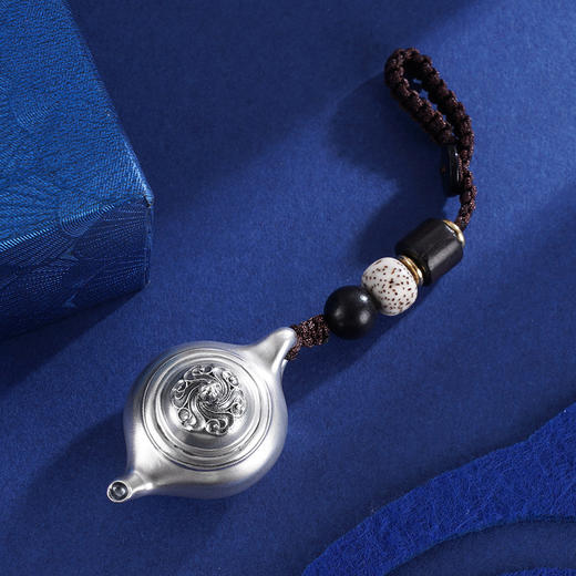 子佩集S999银【壶福相依】钥匙扣【JCGY001】纯银2402 商品图3