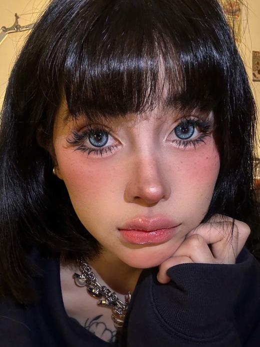 honey egg 美瞳半年抛 潘帕斯海 直径14.5mm着色13.9mm 商品图12