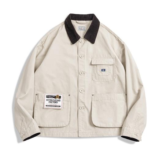 【经典"五扣三贴袋"工装蓝本】灯芯绒翻领密歇根外套 商品图6