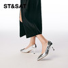 星期六法式气质尖头细高跟SSC1111055 商品缩略图9